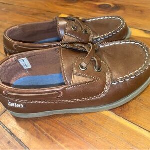 Carter's Brown Moccasin Shoes with Classic Design